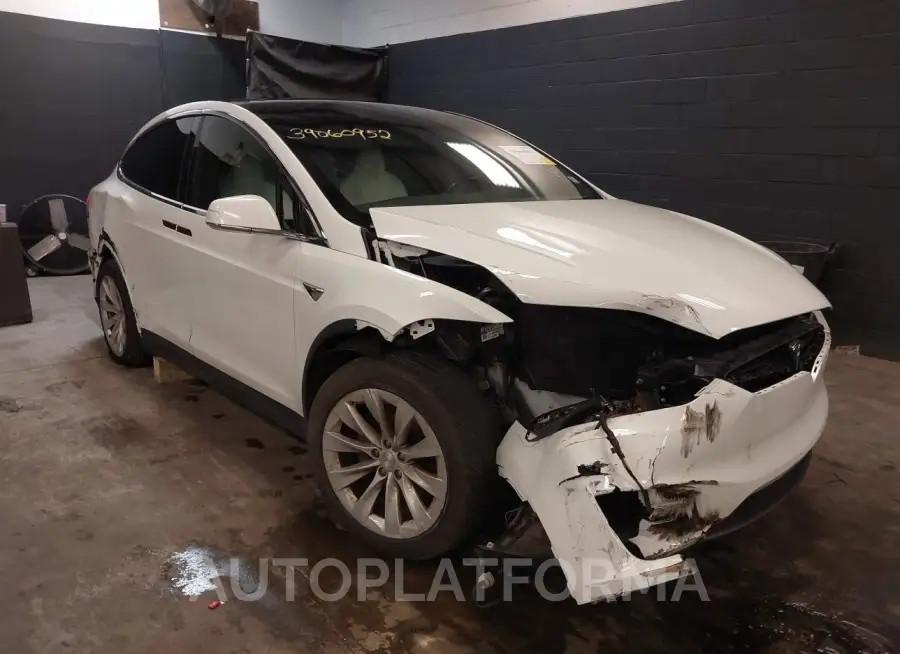 TESLA MODEL X 2020 vin 5YJXCAE28LF297658 from auto auction Iaai