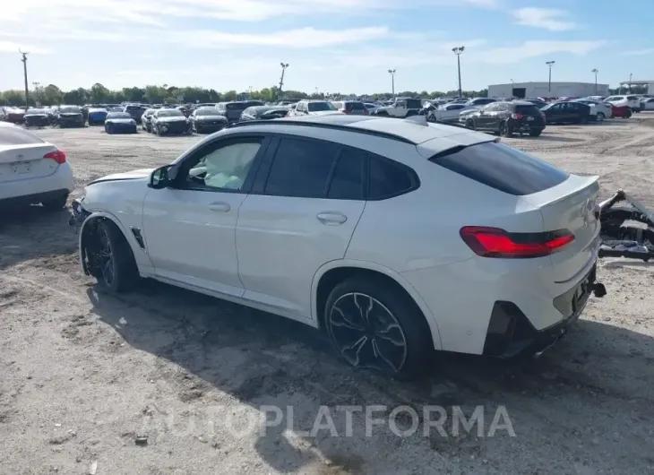 BMW X4 M 2022 vin 5YM23EC08N9M99049 from auto auction Iaai