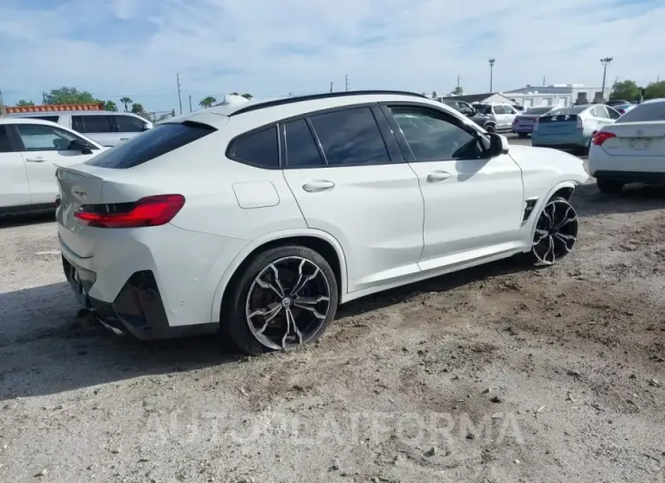 BMW X4 M 2022 vin 5YM23EC08N9M99049 from auto auction Iaai