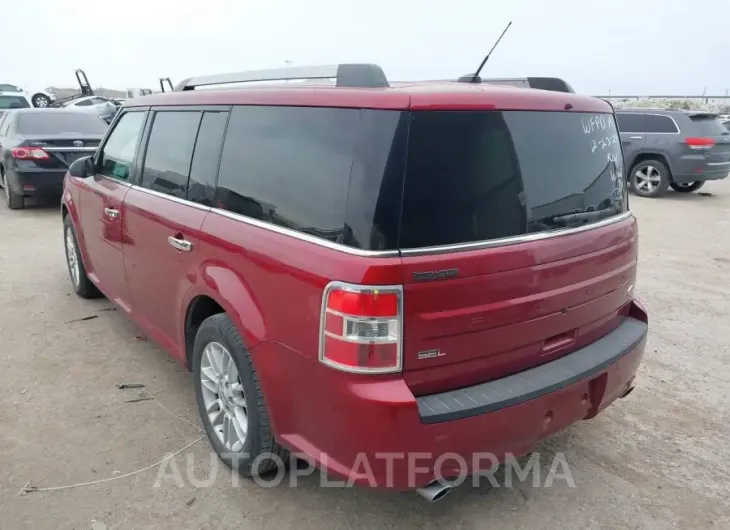 FORD FLEX 2015 vin 2FMGK5C88FBA11175 from auto auction Iaai