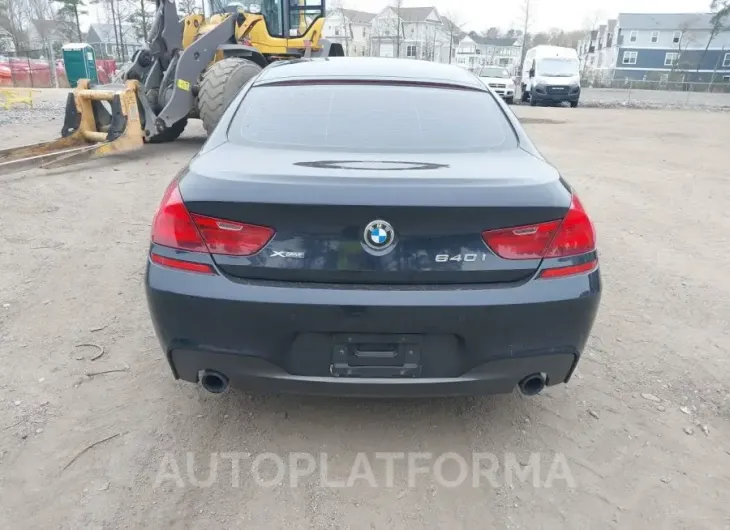 BMW 640I GRAN COUPE 2016 vin WBA6D2C54GGT66012 from auto auction Iaai