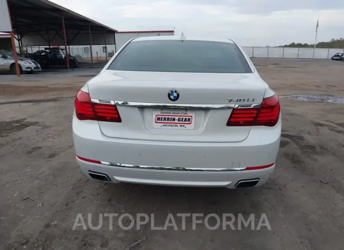 BMW 740LI 2015 vin WBAYE4C50FD946729 from auto auction Iaai