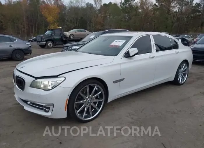 BMW 740LI 2015 vin WBAYE4C50FD946729 from auto auction Iaai