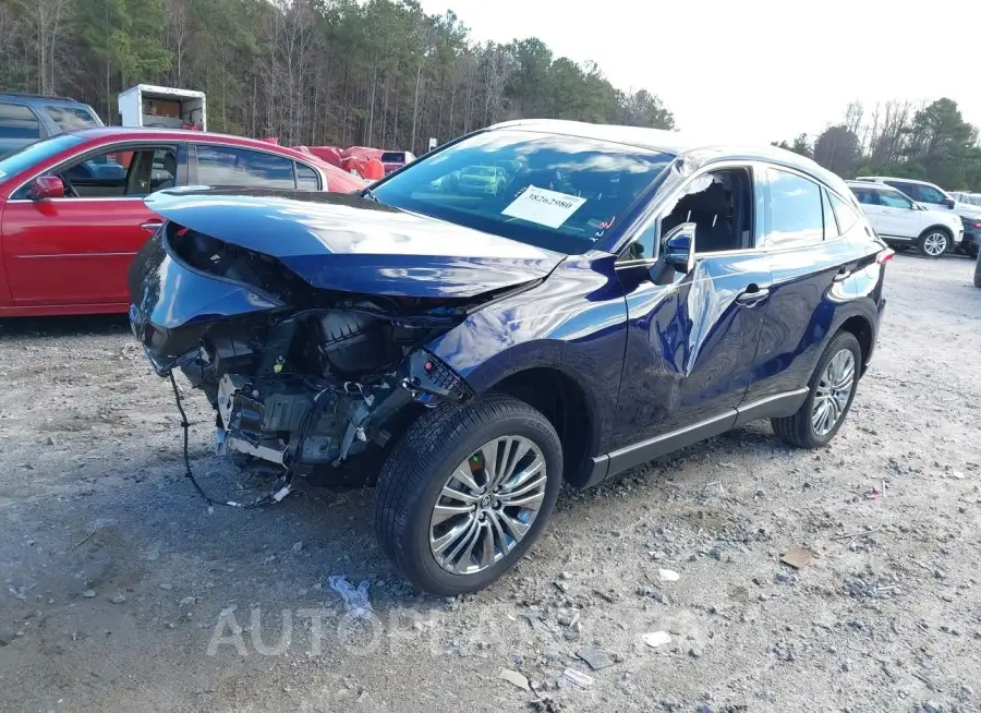 TOYOTA VENZA 2022 vin JTEAAAAH4NJ115287 from auto auction Iaai