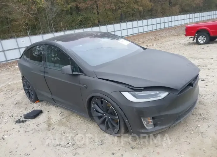 TESLA MODEL X 2018 vin 5YJXCBE21JF079547 from auto auction Iaai