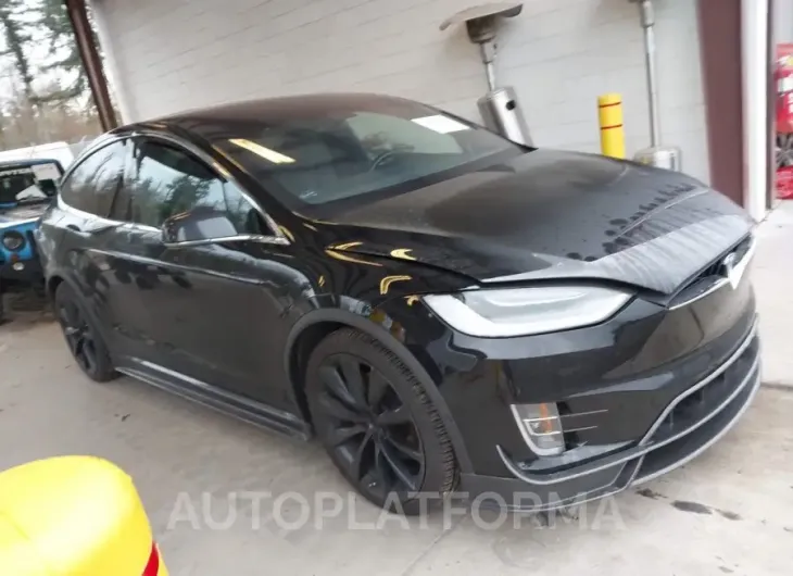 TESLA MODEL X 2020 vin 5YJXCDE48LF303784 from auto auction Iaai