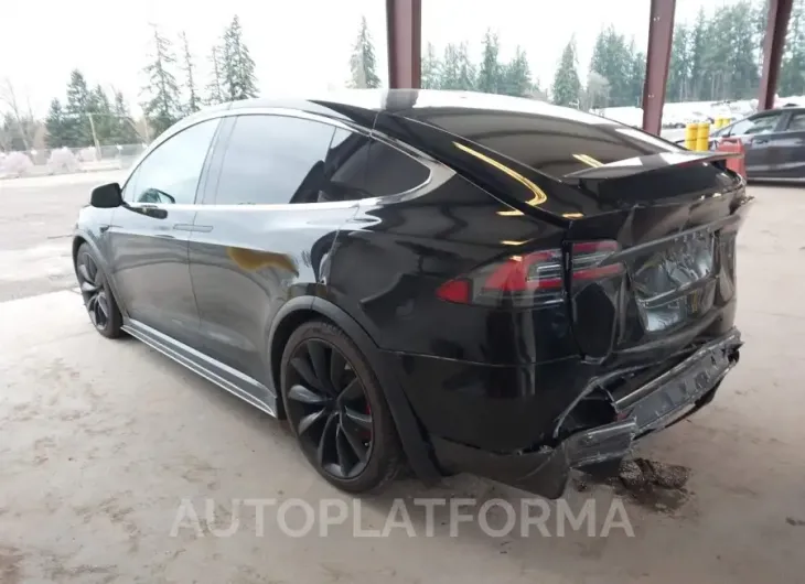 TESLA MODEL X 2020 vin 5YJXCDE48LF303784 from auto auction Iaai