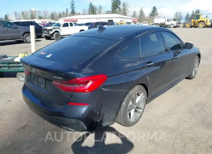 BMW 640I GRAN TURISMO 2018 vin WBAJV6C58JBJ99723 from auto auction Iaai