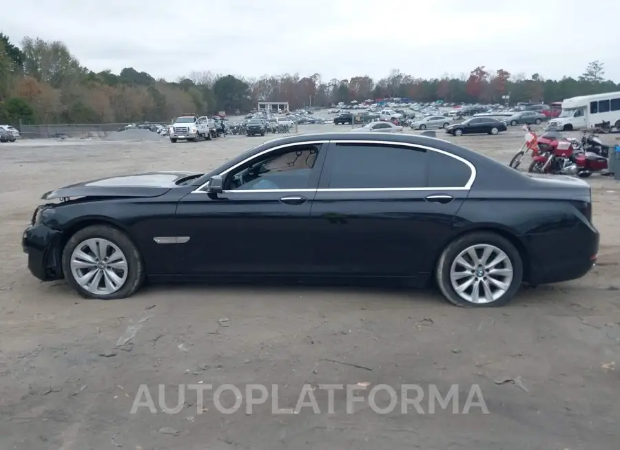 BMW 740LI 2015 vin WBAYF4C57FD874053 from auto auction Iaai