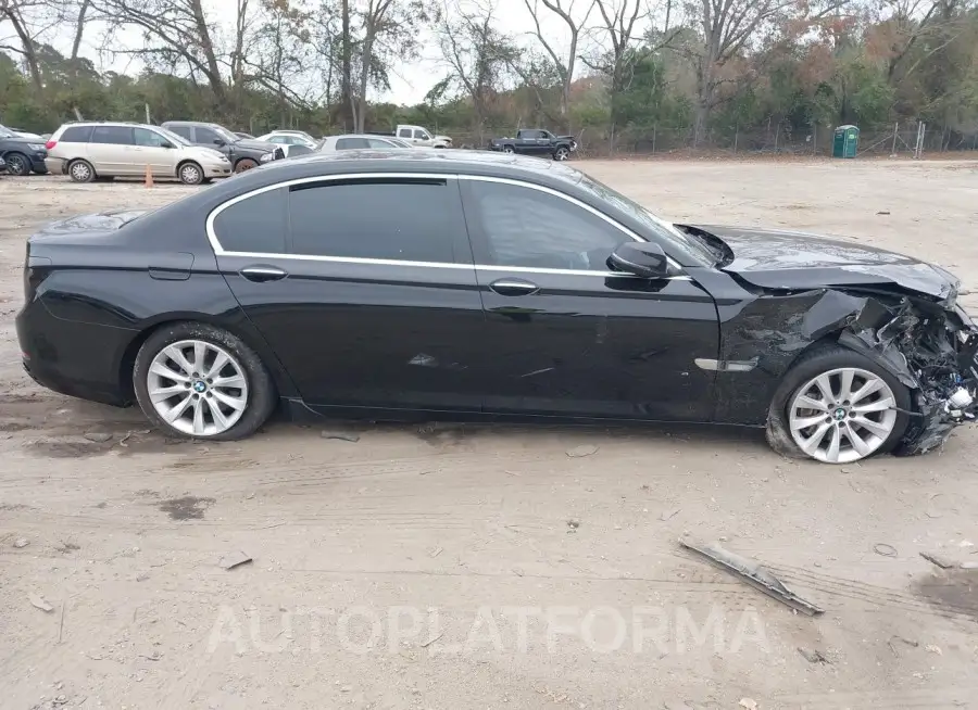 BMW 740LI 2015 vin WBAYF4C57FD874053 from auto auction Iaai