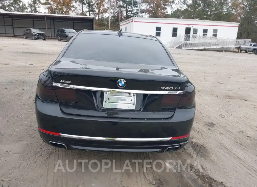 BMW 740LI 2015 vin WBAYF4C57FD874053 from auto auction Iaai