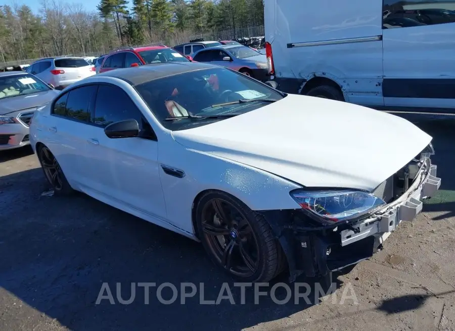 BMW M6 GRAN COUPE 2015 vin WBS6C9C54FD467509 from auto auction Iaai