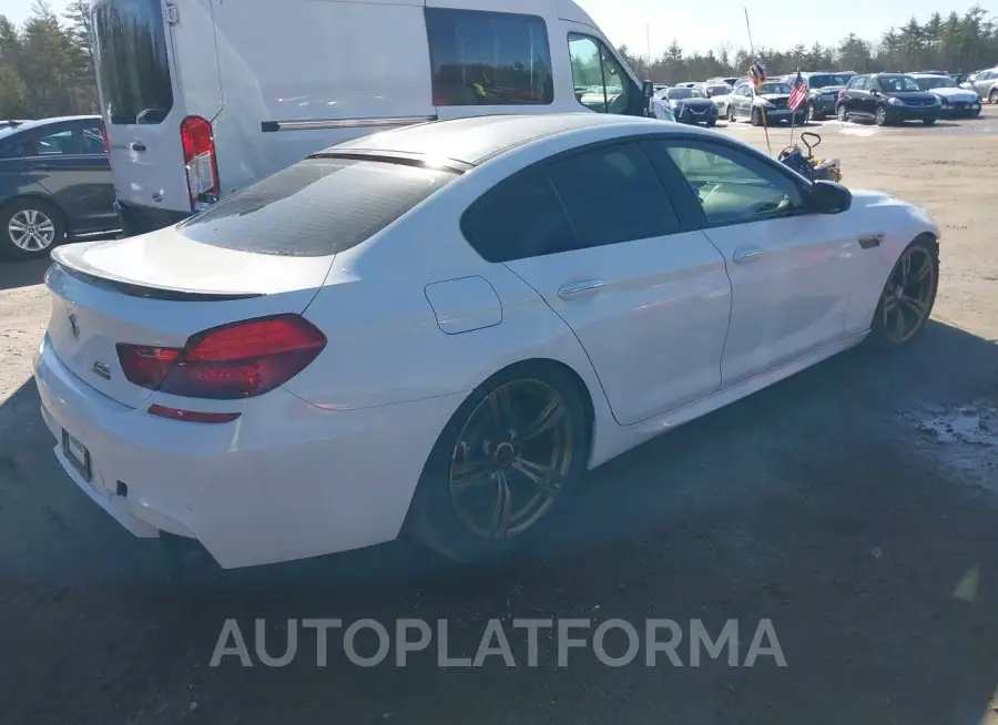 BMW M6 GRAN COUPE 2015 vin WBS6C9C54FD467509 from auto auction Iaai