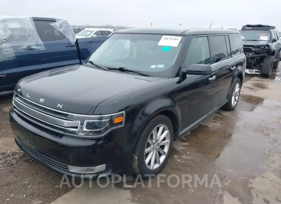 FORD FLEX 2019 vin 2FMHK6D8XKBA22620 from auto auction Iaai