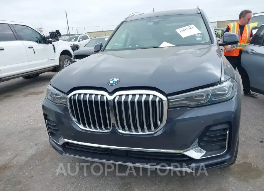 BMW X7 2021 vin 5UXCW2C02M9F58597 from auto auction Iaai