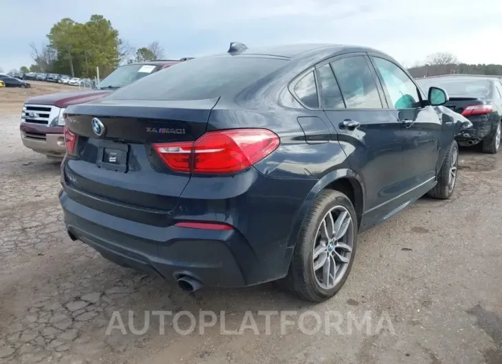 BMW X4 2017 vin 5UXXW7C39H0U26274 from auto auction Iaai