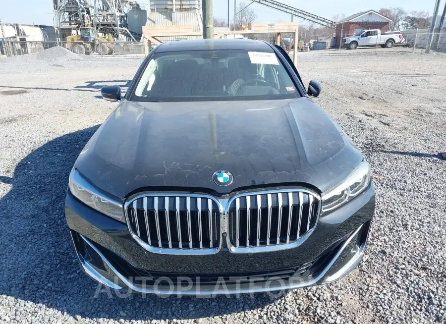 BMW 750 2022 vin WBA7U2C08NCH05838 from auto auction Iaai