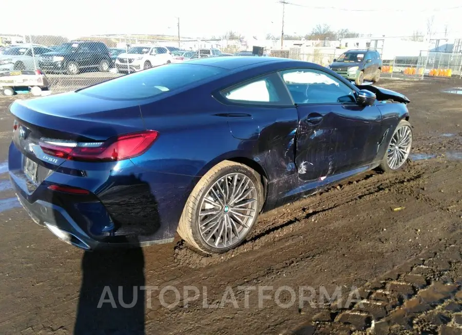 BMW 840 2022 vin WBAAE4C0XNCH58152 from auto auction Iaai