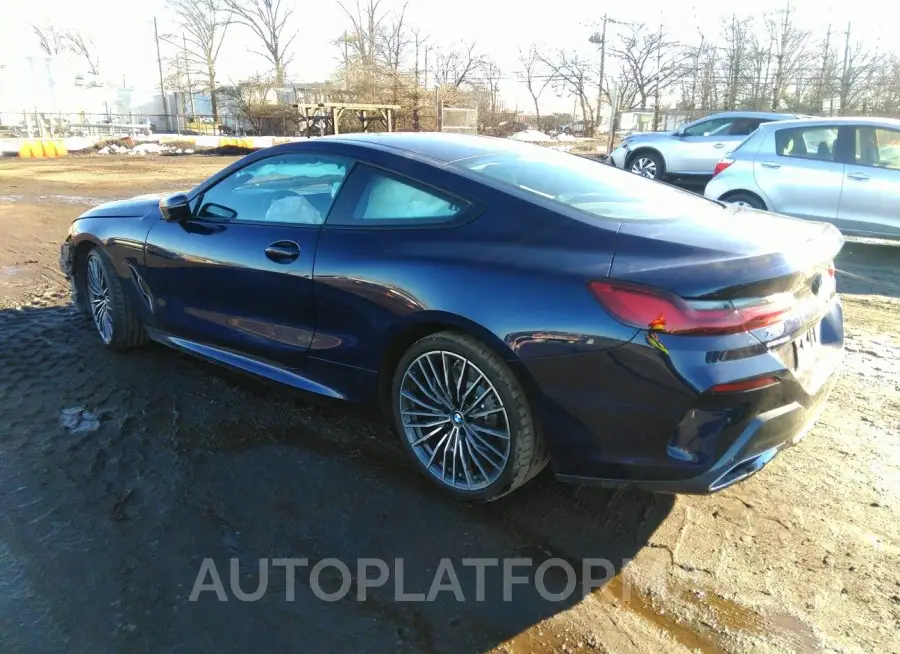 BMW 840 2022 vin WBAAE4C0XNCH58152 from auto auction Iaai