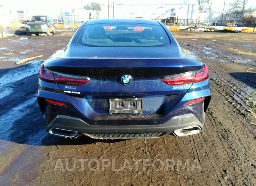 BMW 840 2022 vin WBAAE4C0XNCH58152 from auto auction Iaai