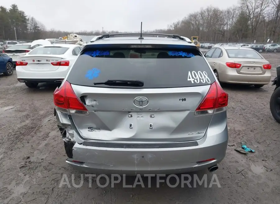 TOYOTA VENZA 2015 vin 4T3BA3BB6FU070001 from auto auction Iaai