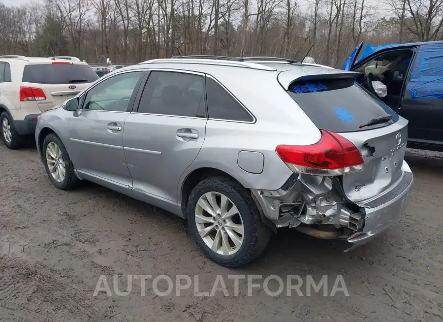 TOYOTA VENZA 2015 vin 4T3BA3BB6FU070001 from auto auction Iaai