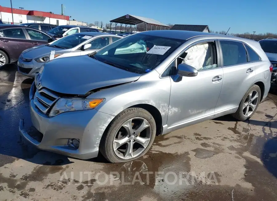 TOYOTA VENZA 2015 vin 4T3BK3BB7FU113404 from auto auction Iaai