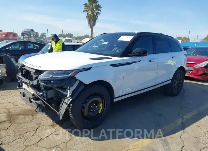 LAND ROVER RANGE ROVER VELAR 2019 vin SALYL2EX8KA789192 from auto auction Iaai