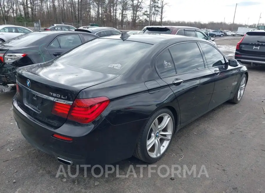 BMW 750LI 2015 vin WBAYF8C54FD654747 from auto auction Iaai