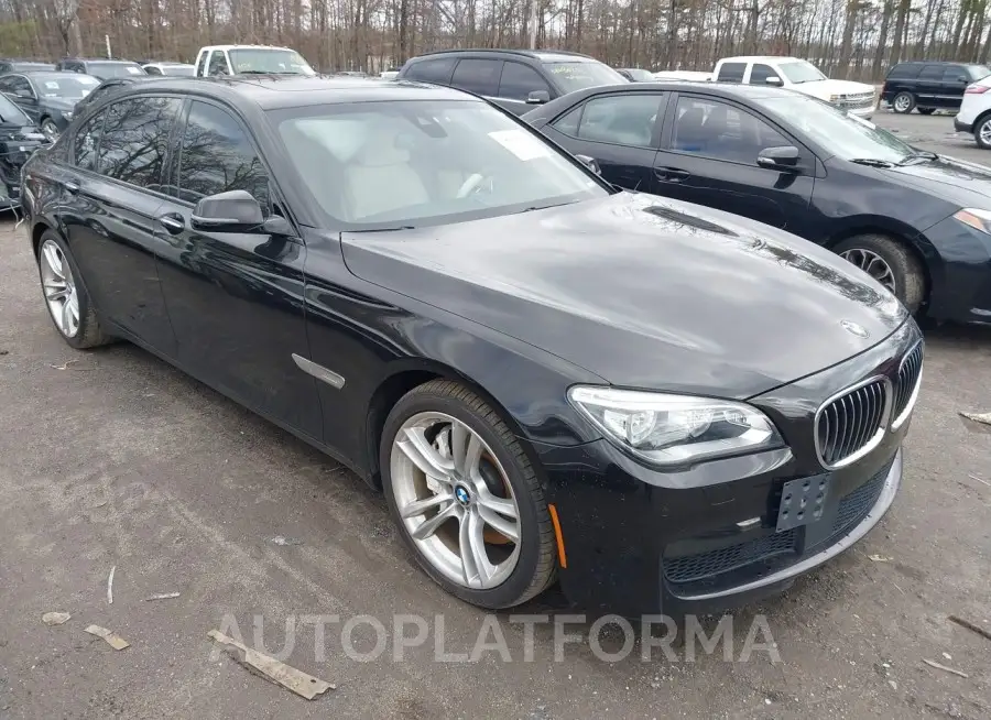 BMW 750LI 2015 vin WBAYF8C54FD654747 from auto auction Iaai