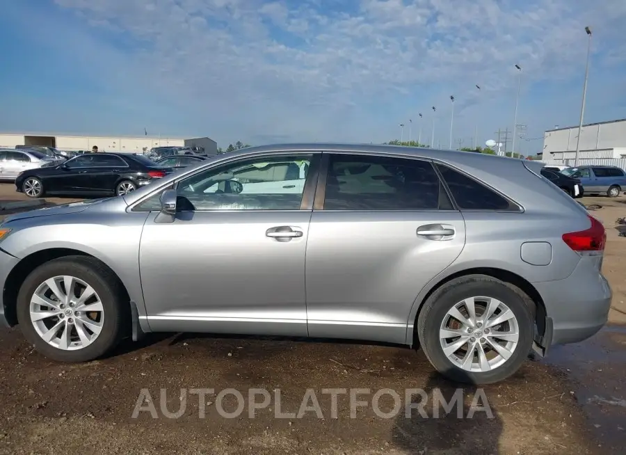 TOYOTA VENZA 2015 vin 4T3ZA3BBXFU091934 from auto auction Iaai