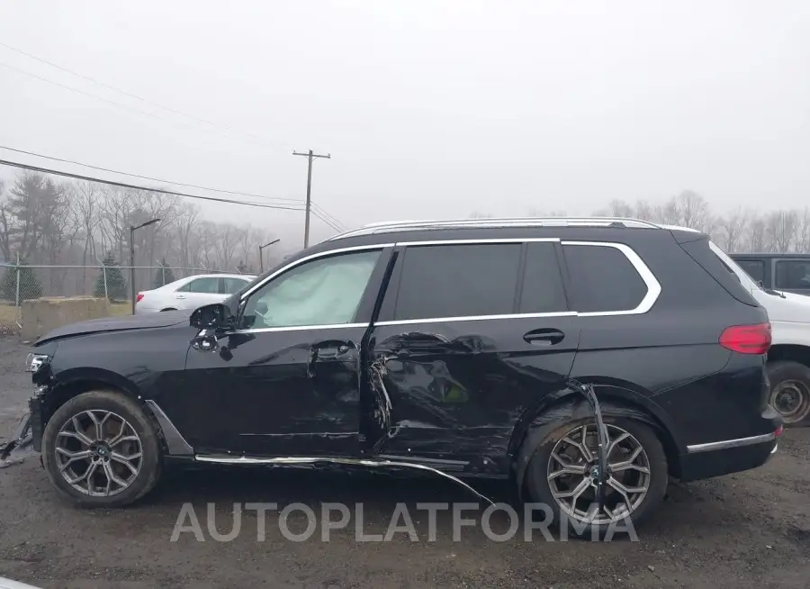 BMW X7 2021 vin 5UXCW2C02M9G16465 from auto auction Iaai