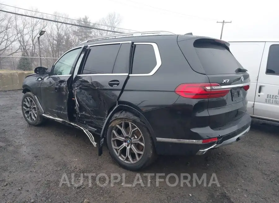 BMW X7 2021 vin 5UXCW2C02M9G16465 from auto auction Iaai