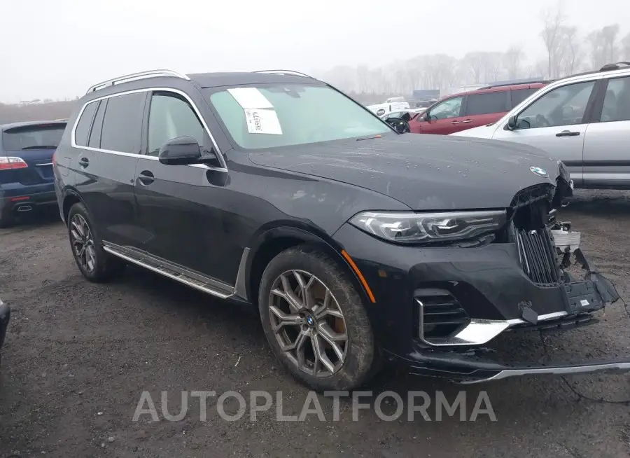 BMW X7 2021 vin 5UXCW2C02M9G16465 from auto auction Iaai