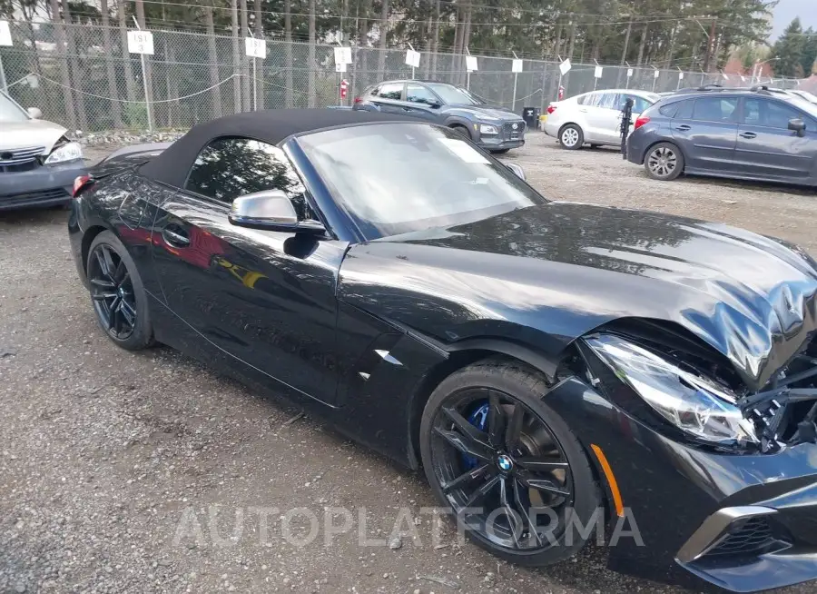 BMW Z4 2020 vin WBAHF9C09LWW53670 from auto auction Iaai