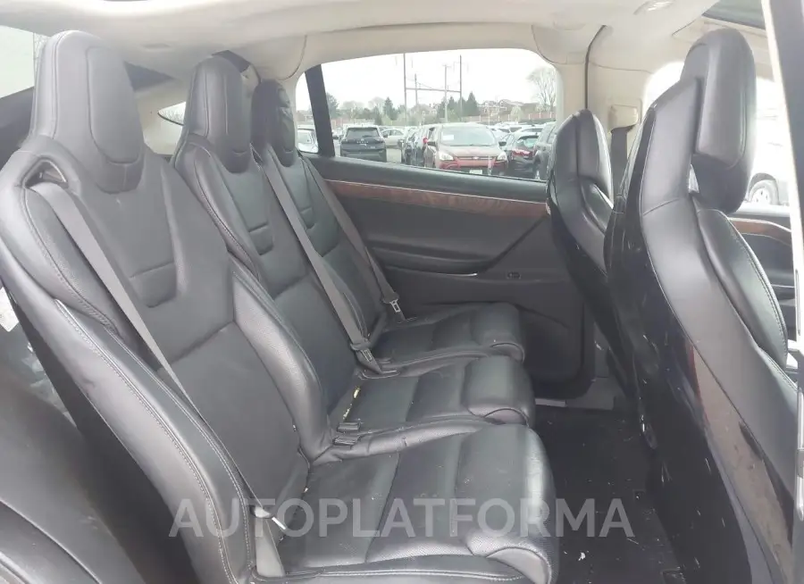 TESLA MODEL X 2016 vin 5YJXCAE48GF003876 from auto auction Iaai