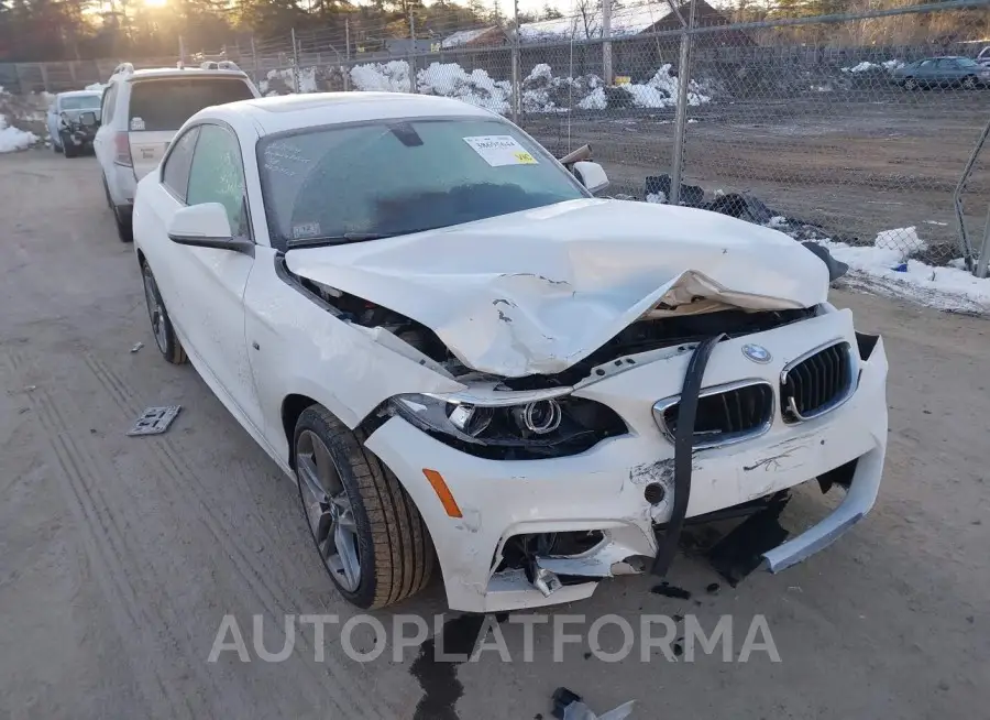 BMW 230I 2018 vin WBA2J3C51JVA52403 from auto auction Iaai