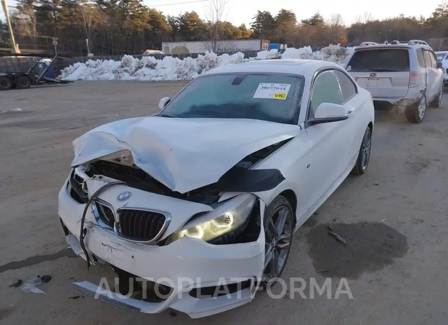 BMW 230I 2018 vin WBA2J3C51JVA52403 from auto auction Iaai