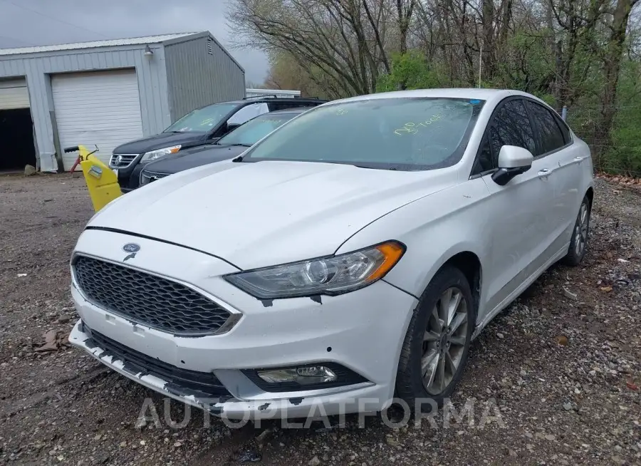 FORD FUSION 2017 vin 3FA6P0H77HR369124 from auto auction Iaai