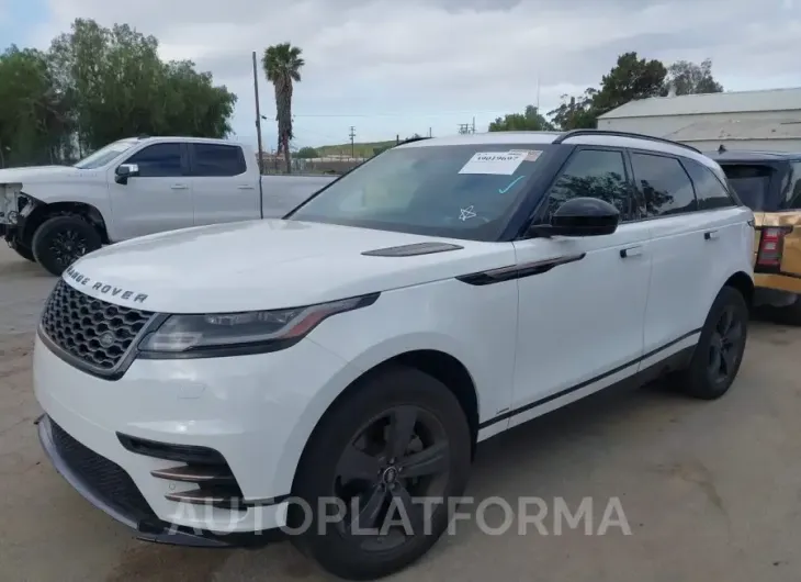 LAND ROVER RANGE ROVER VELAR 2020 vin SALYK2EX2LA286696 from auto auction Iaai