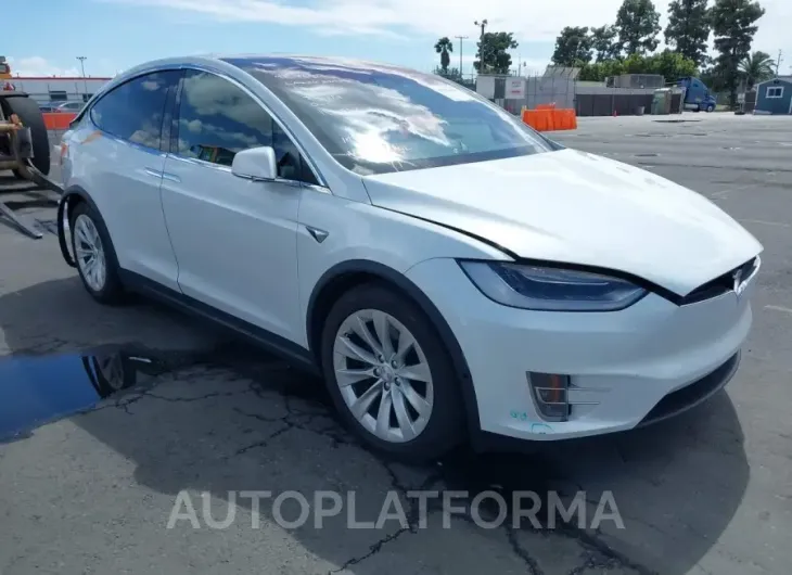 TESLA MODEL X 2018 vin 5YJXCAE25JF142658 from auto auction Iaai