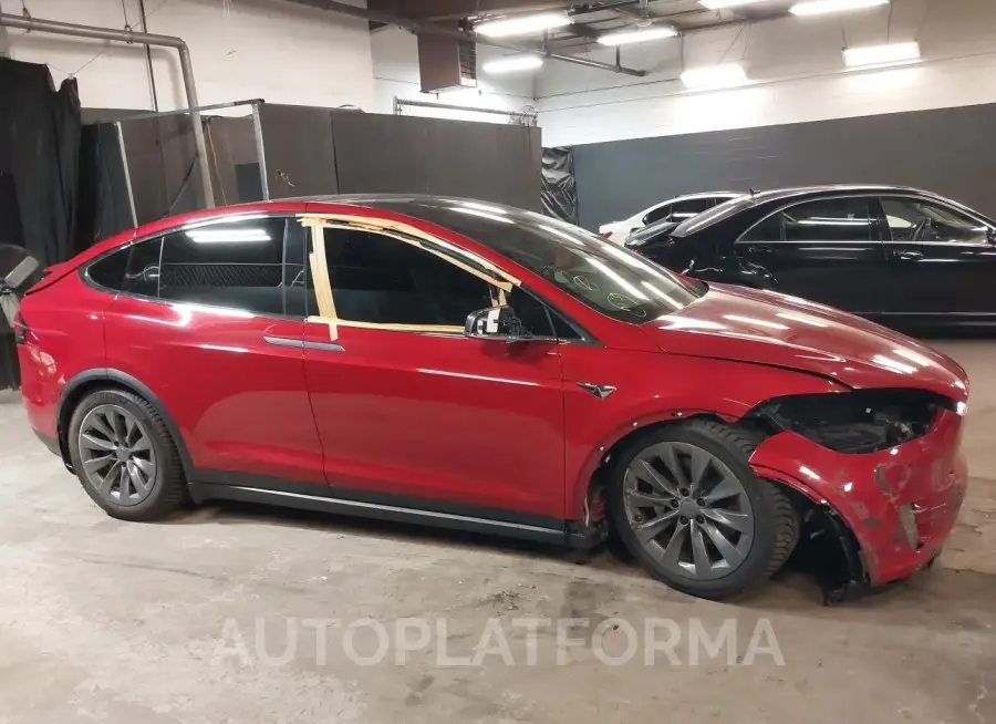 TESLA MODEL X 2017 vin 5YJXCBE22HF041464 from auto auction Iaai