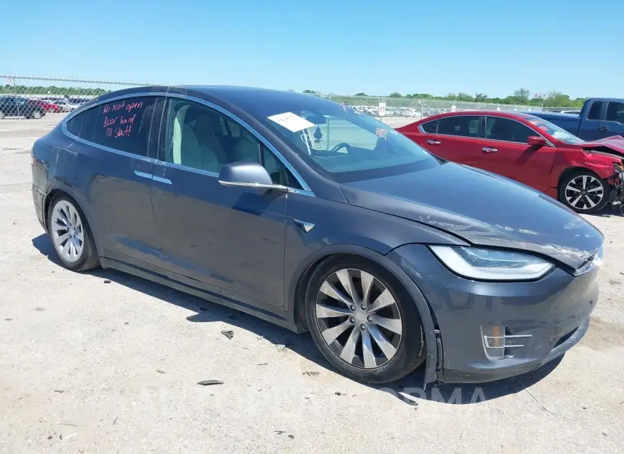 TESLA MODEL X 2019 vin 5YJXCBE2XKF184704 from auto auction Iaai