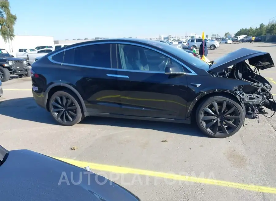 TESLA MODEL X 2018 vin 5YJXCDE26JF112702 from auto auction Iaai