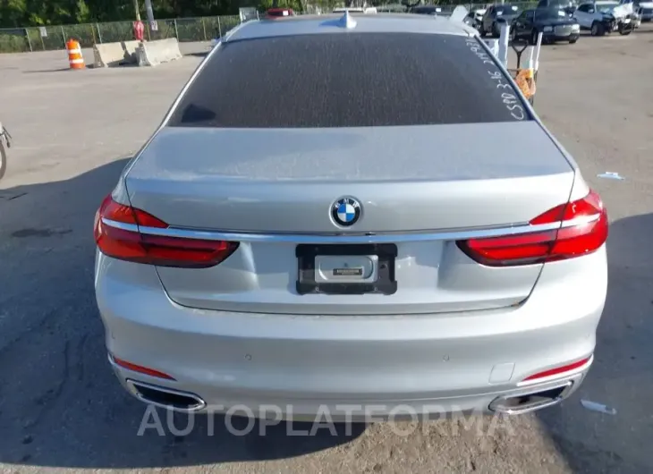 BMW 740I 2018 vin WBA7E2C50JB214931 from auto auction Iaai