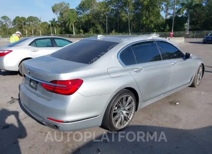 BMW 740I 2018 vin WBA7E2C50JB214931 from auto auction Iaai