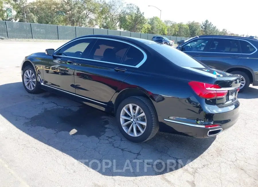 BMW 740I 2017 vin WBA7E2C57HG739840 from auto auction Iaai