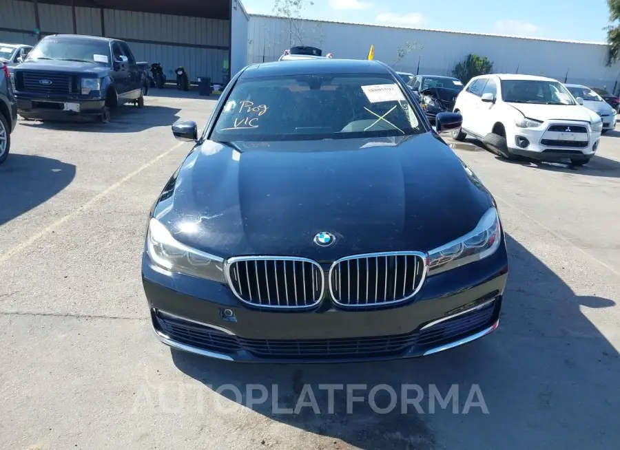 BMW 740I 2017 vin WBA7E2C57HG739840 from auto auction Iaai