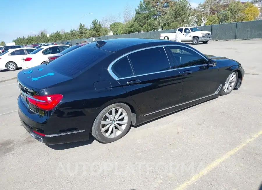 BMW 740I 2017 vin WBA7E2C57HG739840 from auto auction Iaai