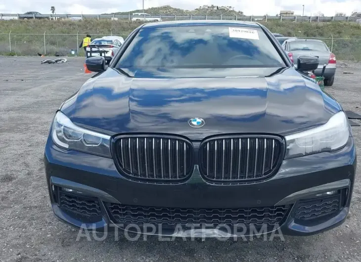 BMW 740I 2019 vin WBA7E2C59KB454481 from auto auction Iaai